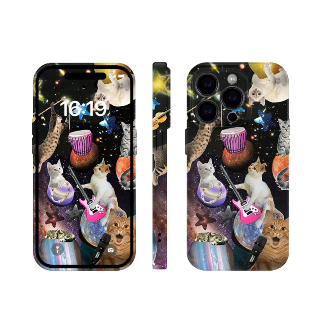 Universe Meme Cat Graphic Case