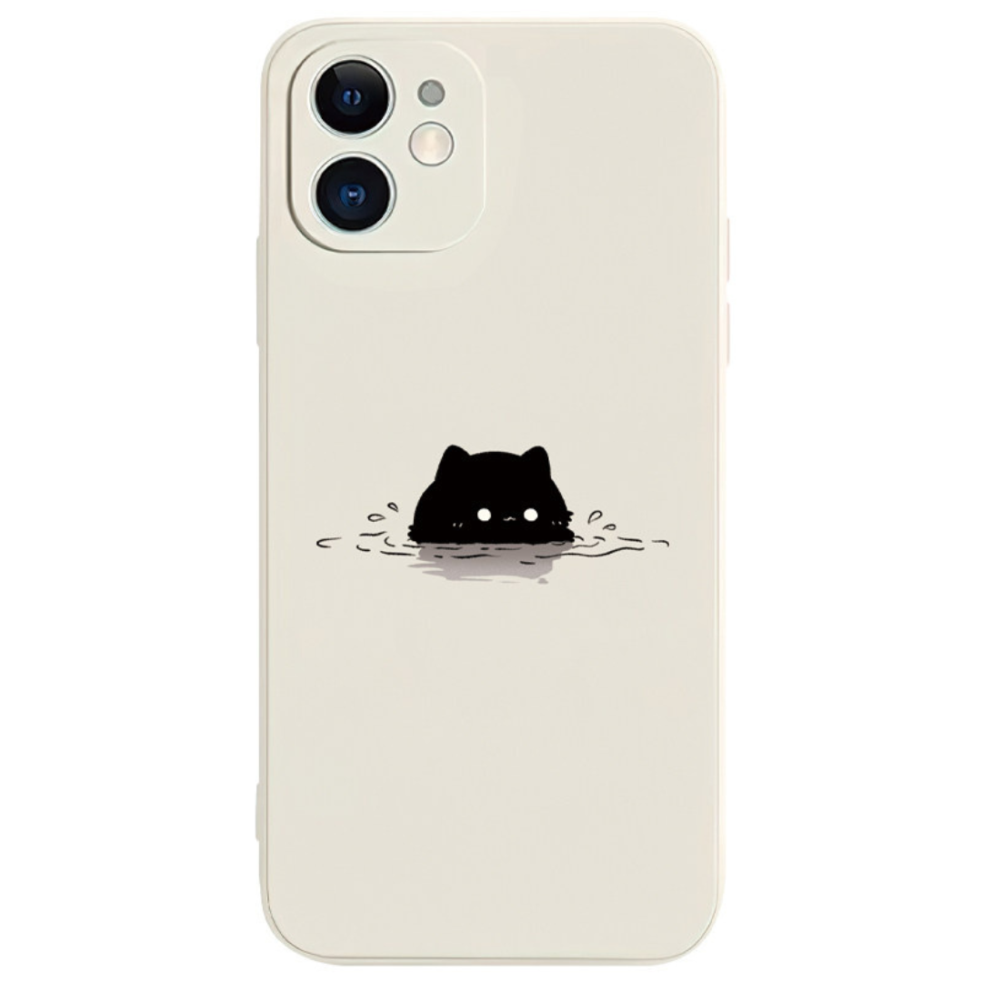 Bubble Bath Kitty Liquid Silicone Case
