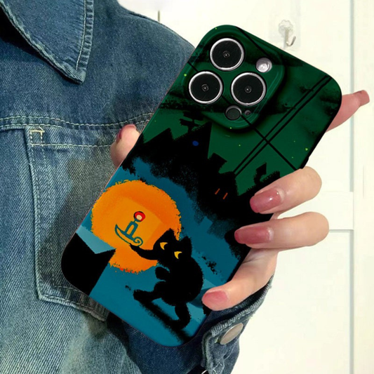 Sneaky Midnight Kitty Case