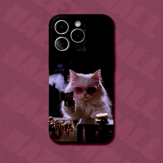 No Mercy Hitman Kitty Phone Case