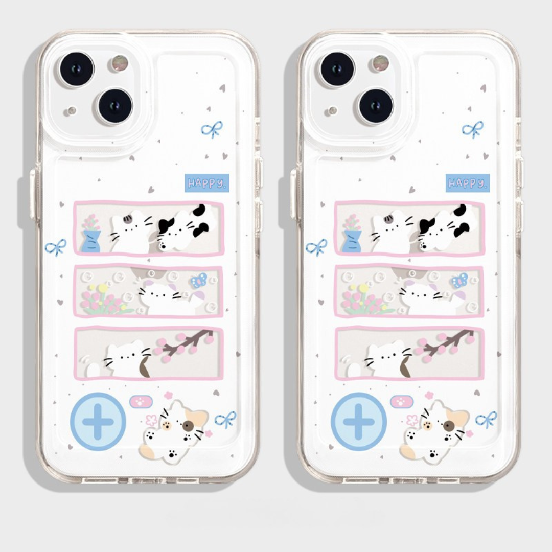 Cute Gachapon Moments Transparent Case