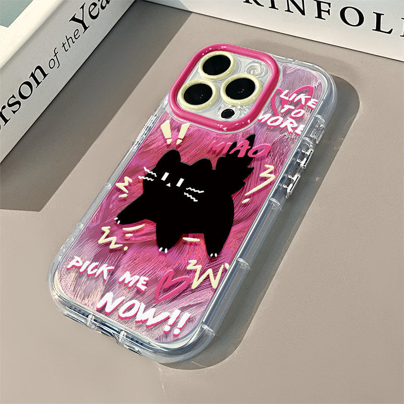 Surprised Kitty Cream-Soft Case