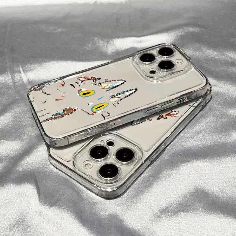 Abstract Cat Sketch Case