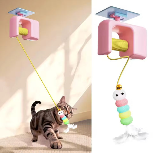Cat Hanging Door Yo-Yo Toy