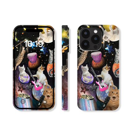 Universe Meme Cat Graphic Case