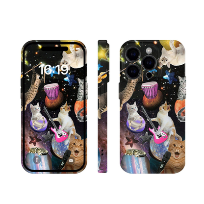 Universe Meme Cat Graphic Case