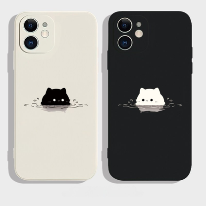 Bubble Bath Kitty Liquid Silicone Case
