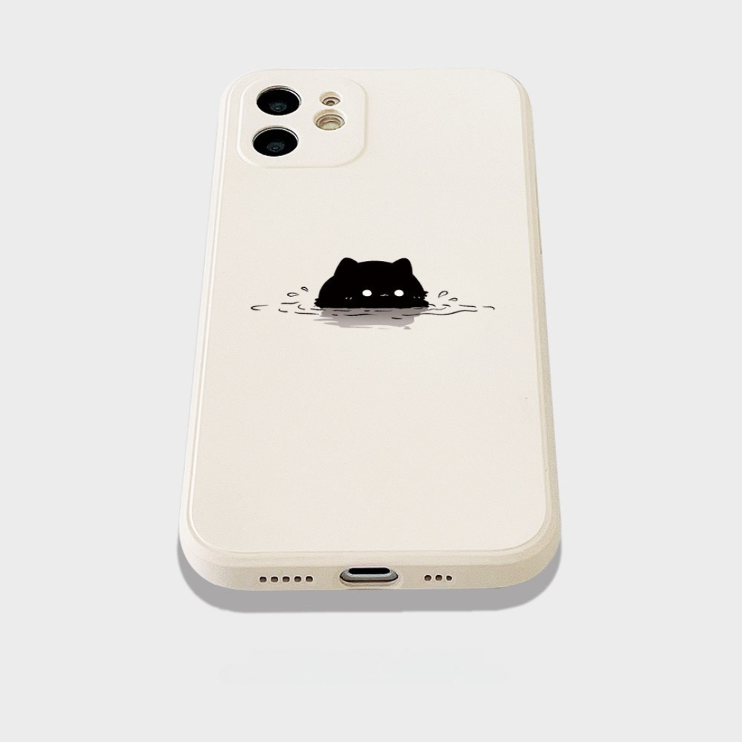 Bubble Bath Kitty Liquid Silicone Case