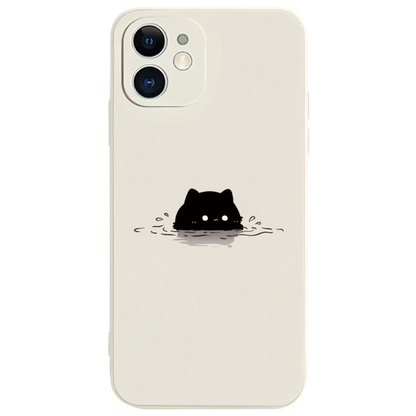 Bubble Bath Kitty Liquid Silicone Case