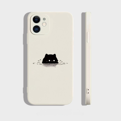 Bubble Bath Kitty Liquid Silicone Case
