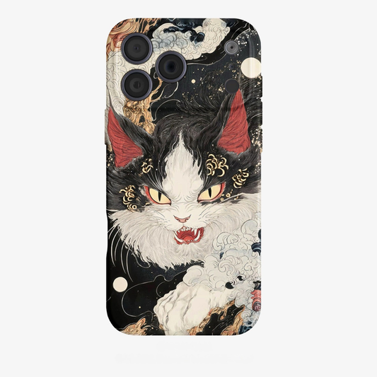 Ukiyo-e, Oriental Spirit & Sketch White Cat Case