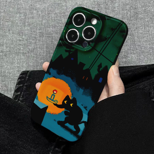 Sneaky Midnight Kitty Case