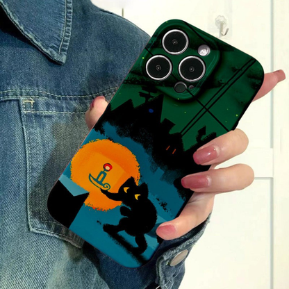 Sneaky Midnight Kitty Case