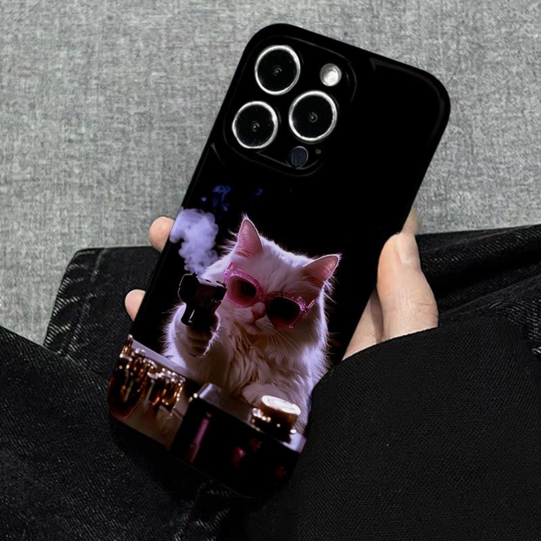 No Mercy Hitman Kitty Phone Case