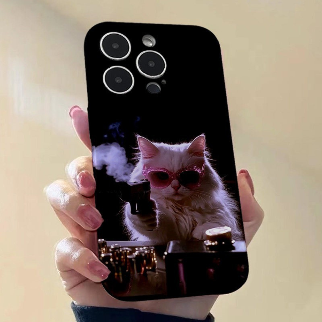 No Mercy Hitman Kitty Phone Case
