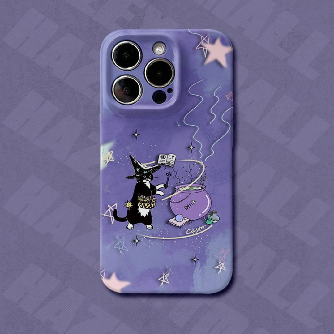 Magic Mood Mixer Witch Cat Phone Case
