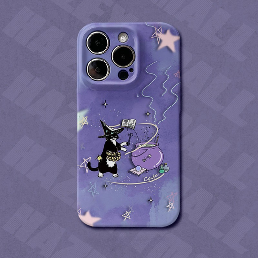 Magic Mood Mixer Witch Cat Phone Case