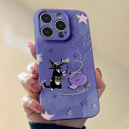 Magic Mood Mixer Witch Cat Phone Case