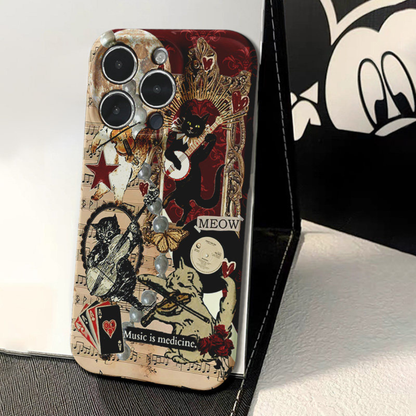 Music Is Medicine Vintage Orchestra Phone Case