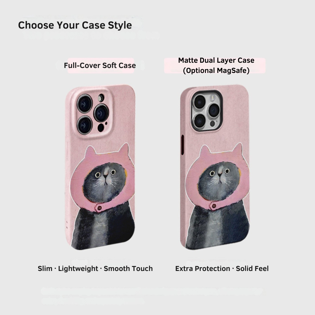 Sweet Pink Hat Kitty Phone Case