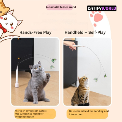 Automatic Cat Teaser Wand Toy