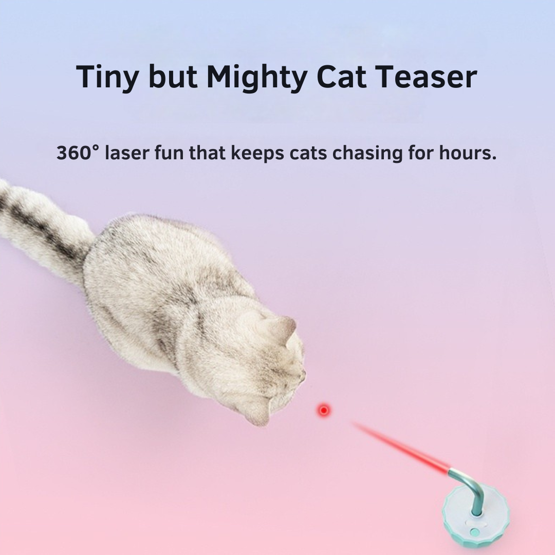 TANU Roly Poly Laser Teaser Cat Toy