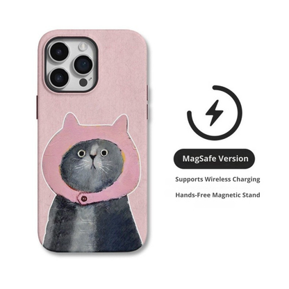 Sweet Pink Hat Kitty Phone Case
