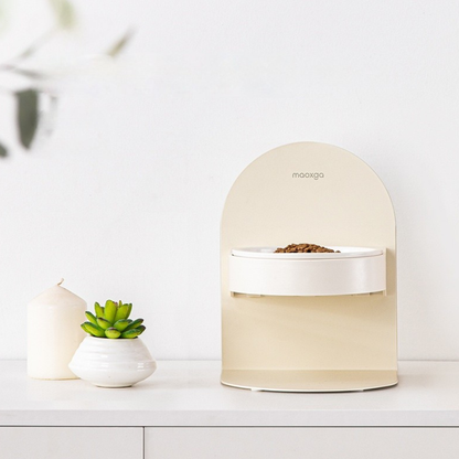 Adjustable Ceramic Cat Bowl Magnetic Frame