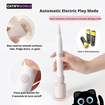 Automatic Cat Teaser Wand Toy