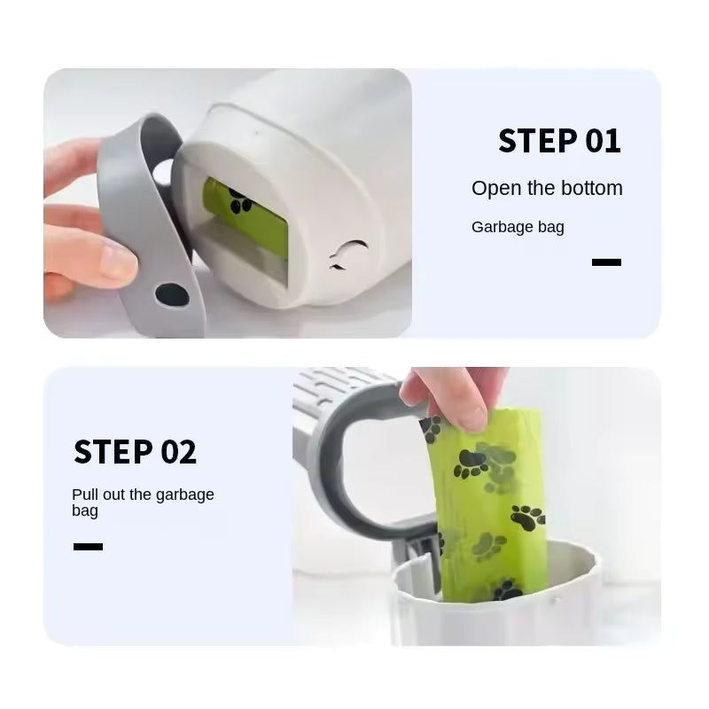 Integrated Cat Litter Shovel