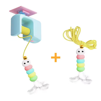 Cat Hanging Door Yo-Yo Toy