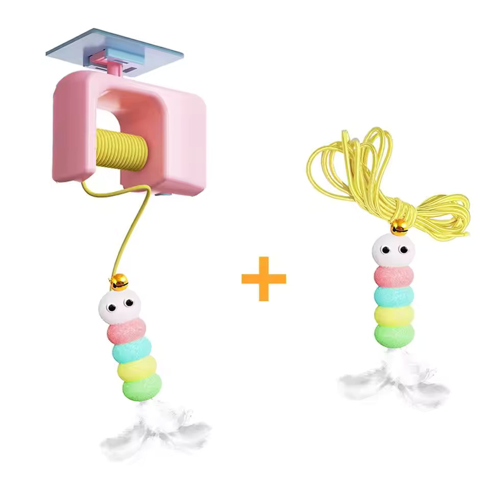 Cat Hanging Door Yo-Yo Toy