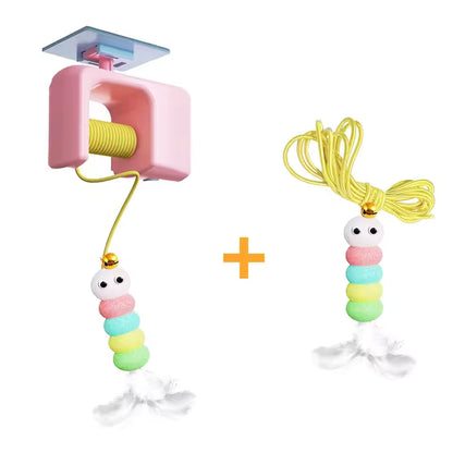 Cat Hanging Door Yo-Yo Toy