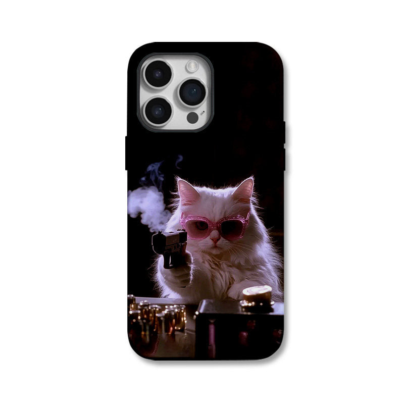 No Mercy Hitman Kitty Phone Case
