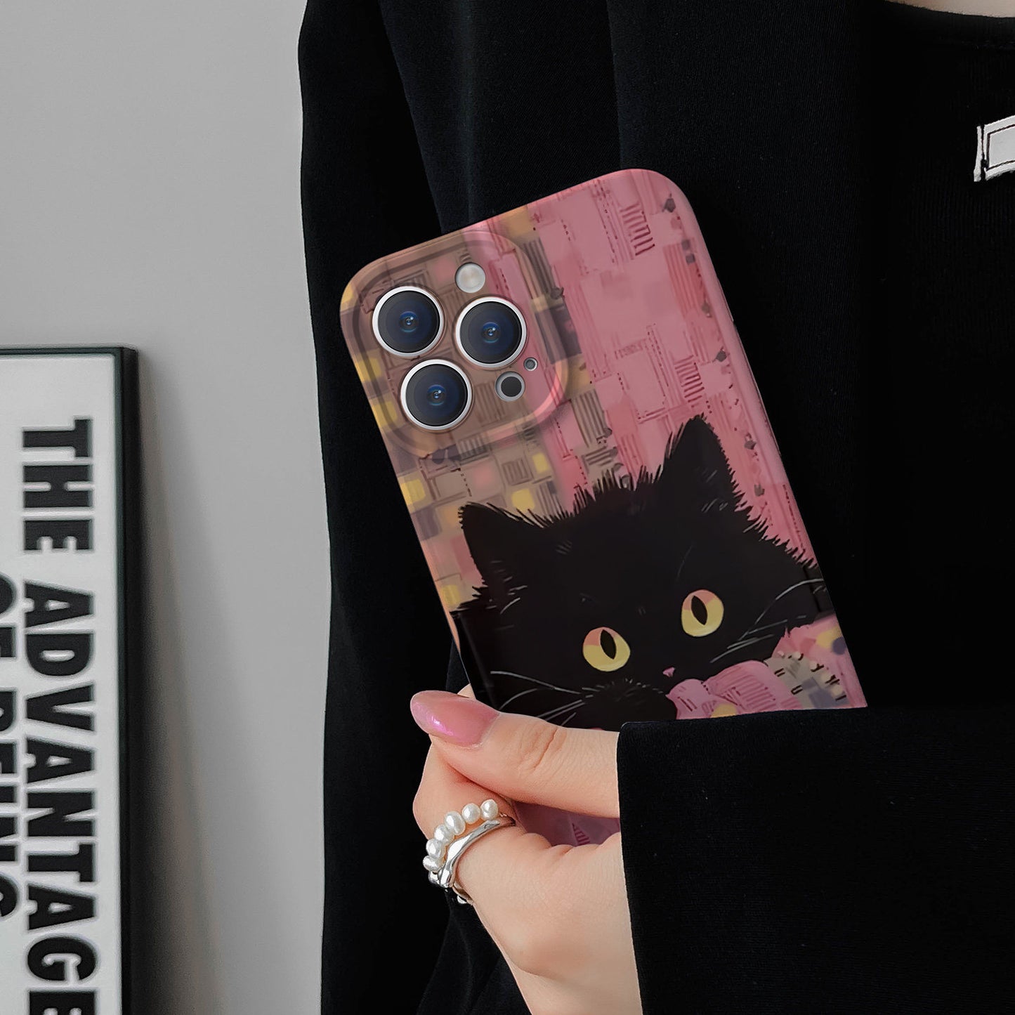 Lazy Black Cat Film Case