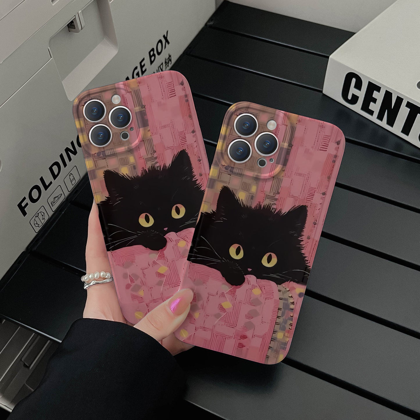 Lazy Black Cat Film Case