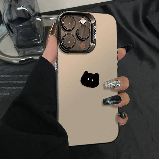 Cute Minimal Kitten Face Case