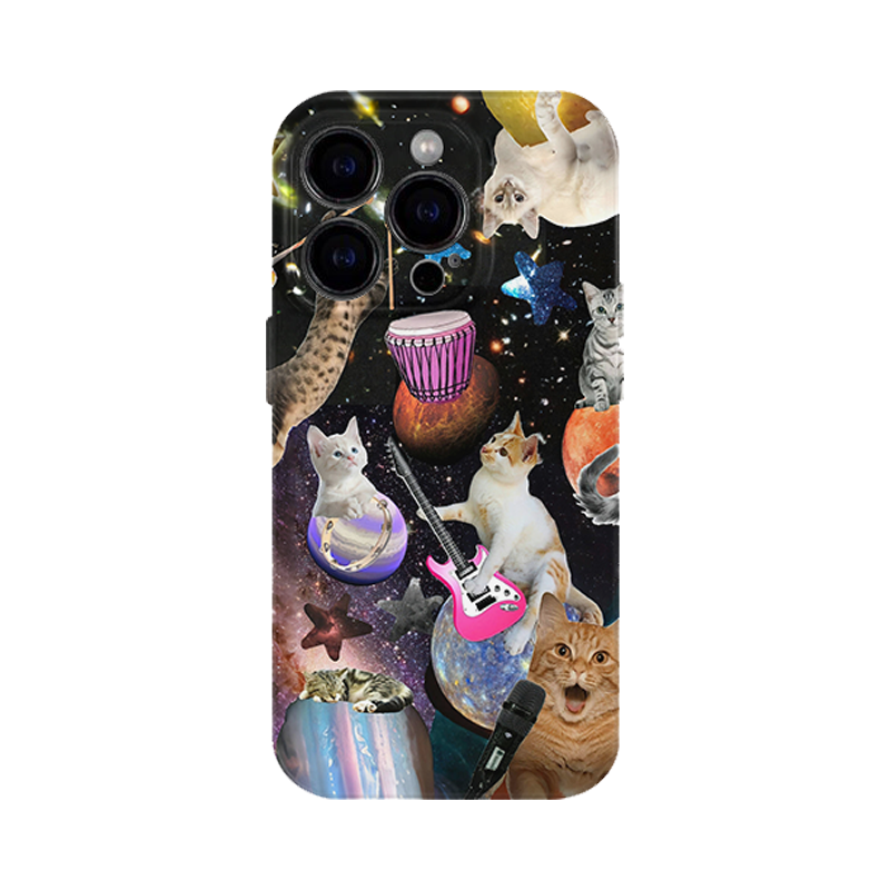 Universe Meme Cat Graphic Case