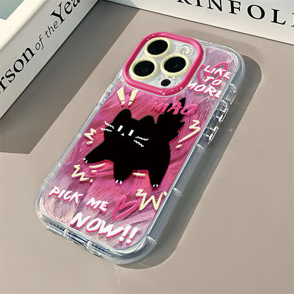 Surprised Kitty Cream-Soft Case