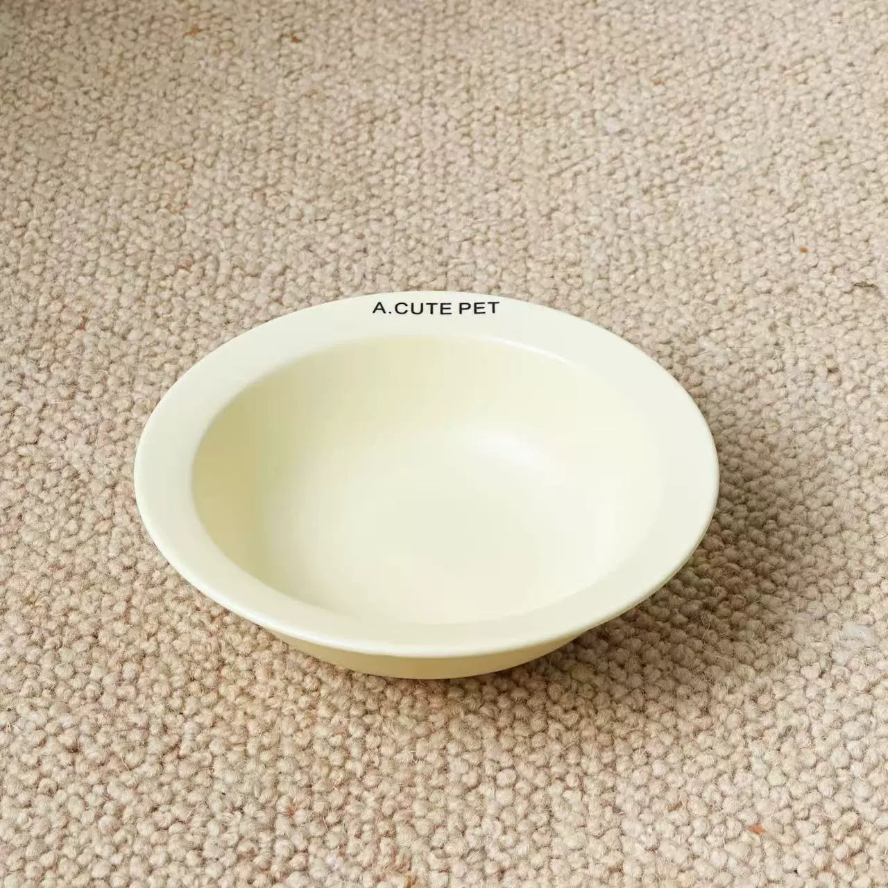 TiltEase Magnetic Stand Ceramic Cat Bowl