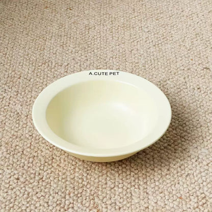 TiltEase Magnetic Stand Ceramic Cat Bowl