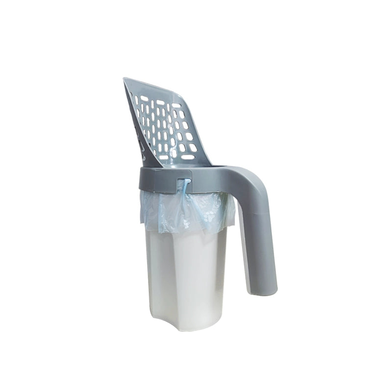 Integrated Cat Litter Shovel