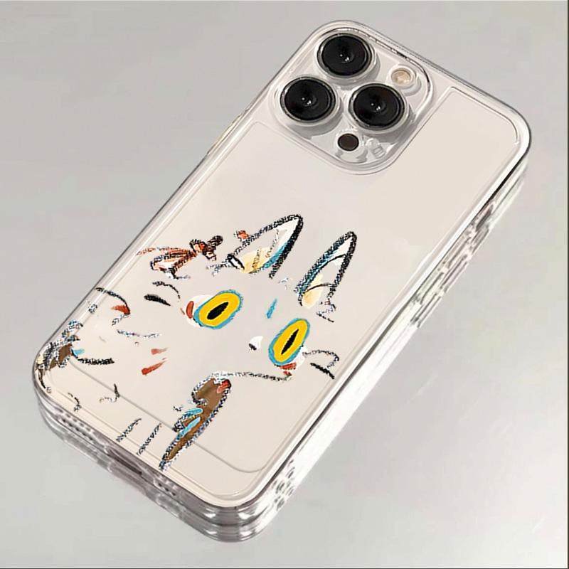 Abstract Cat Sketch Case