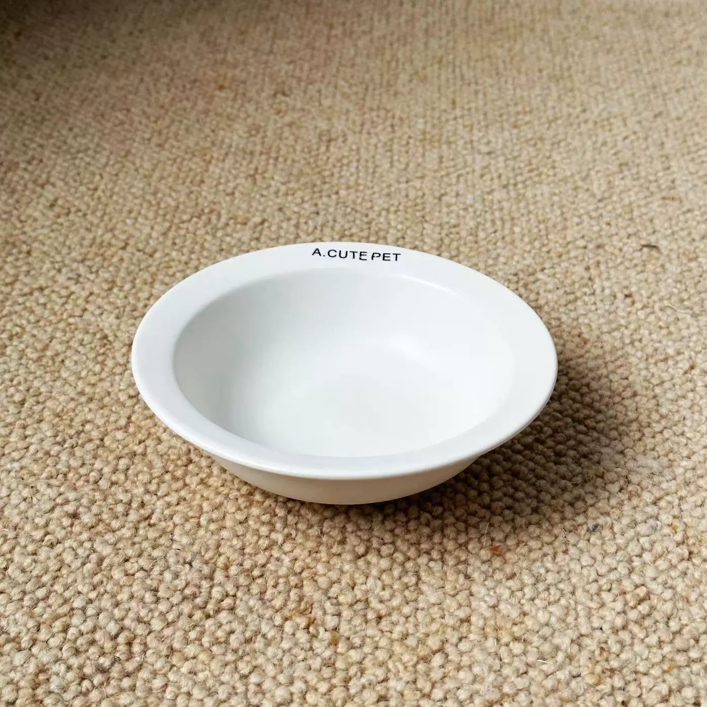 TiltEase Magnetic Stand Ceramic Cat Bowl