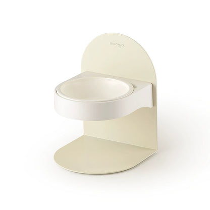 Adjustable Ceramic Cat Bowl Magnetic Frame