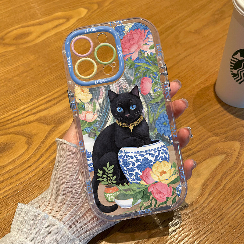 Blue-Eyes in Bloom Floral Case