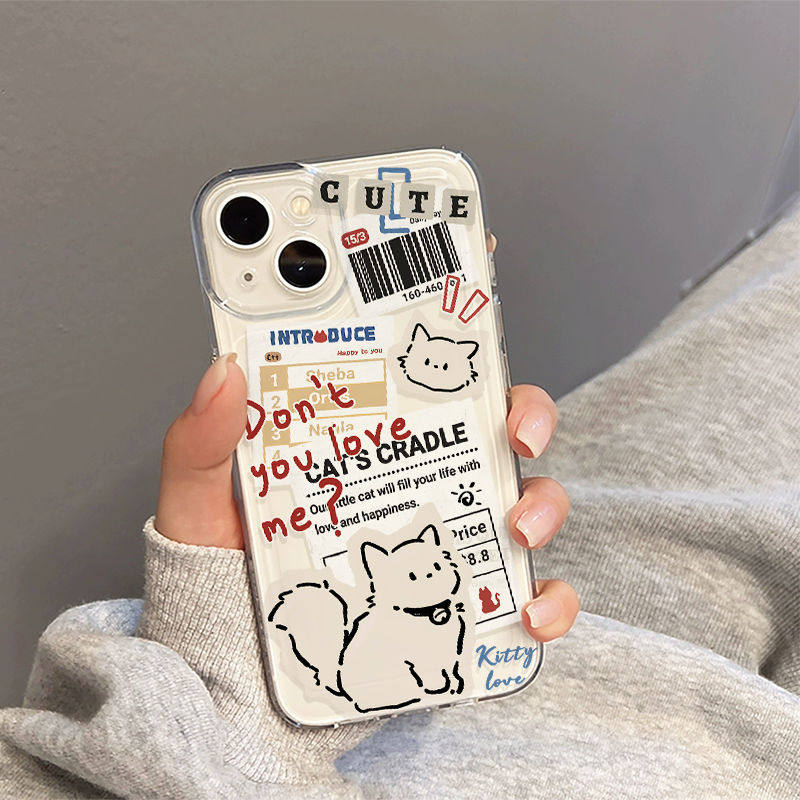 Don't You Love Me Cat Clear Case