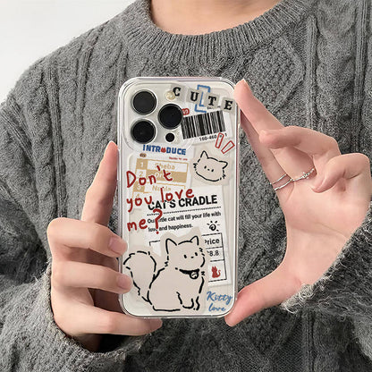 Don't You Love Me Cat Clear Case