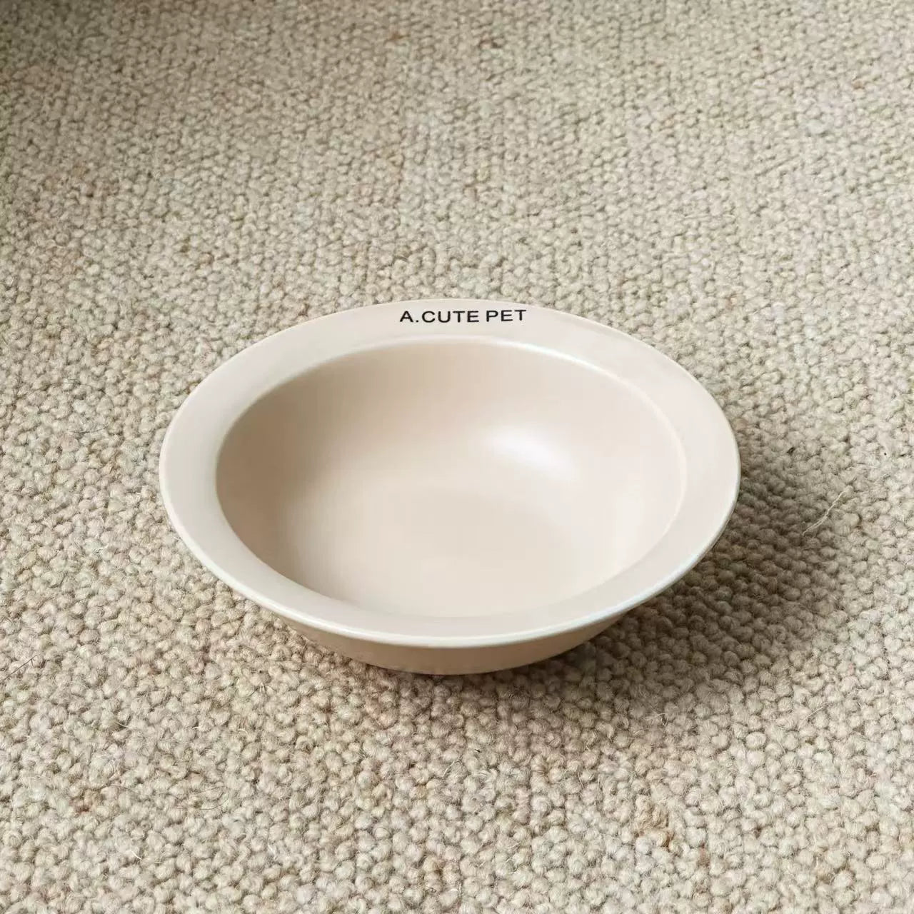 TiltEase Magnetic Stand Ceramic Cat Bowl