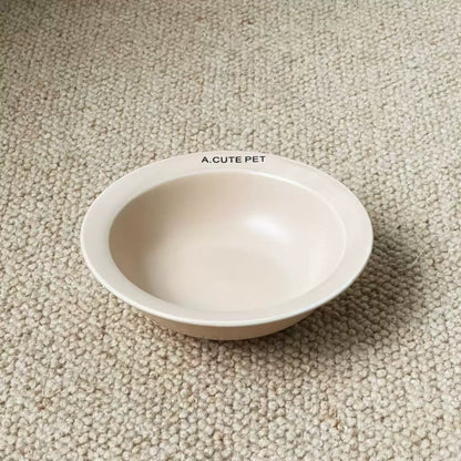 TiltEase Magnetic Stand Ceramic Cat Bowl